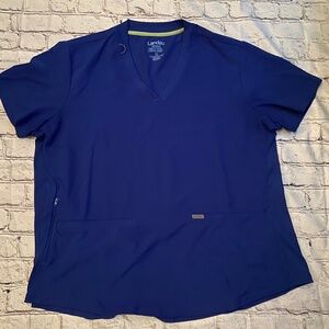 Landau Forward Scrubs Set Joggers Bottoms, Galaxy Blue, 2XL/2XL Tall